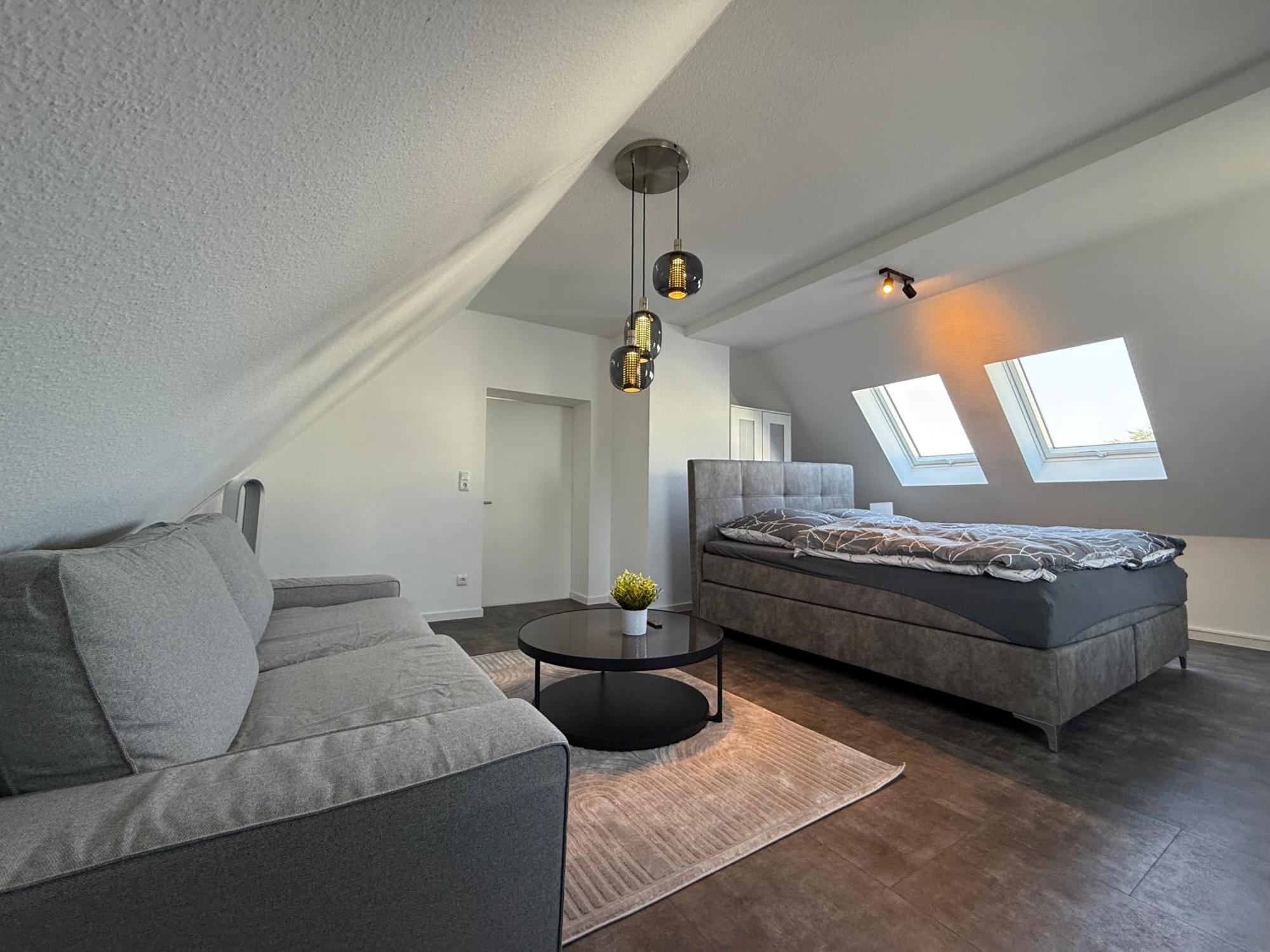 Fachwerkhaus Mit 2 Getrennten Schlafzimmern, Wohnzimmer Und Kueche 뷔케부르크 외부 사진